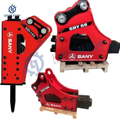اصلی SANY SHY45 SHY53 SHY68 SHY75 SHY100 شکافنده هیدرولیک جک چکش برای 1-16 تن SANY Excavator Attachments