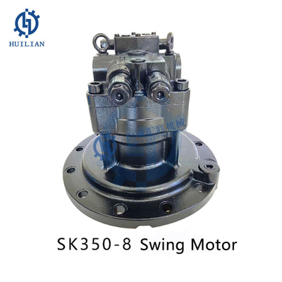 قطعات موتور پمپ هیدرولیک بیل مکانیکی با موتور چرخشی 16 سوراخ SK350-8 موتور چرخشی