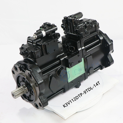 قطعات موتور پمپ هیدرولیک K3V112DTP-9TDL-14T SK200-6 مجموعه پمپ پیستونی کنترل الکترونیکی