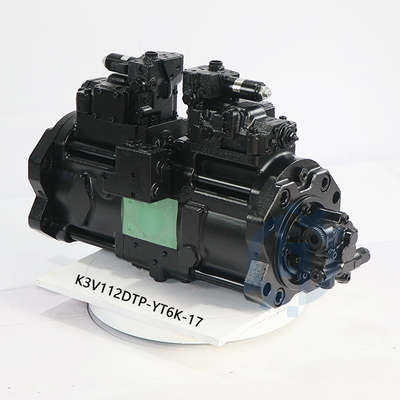 قطعات موتور پمپ هیدرولیک K3V112DTP K3V112DTP-YT6K-17 پمپ میانی هیدرولیک بیل مکانیکی برای SK200-8