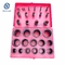 NBR90 O Ring Box 30 Sizes with 382 pcs O Ring Service Kit AS-568 Standards Series